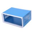 9.8" X 7.5" X 4.3" Blue Metal Enclosure Project Case Diy Junction Box