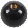 Universal Car Auto Black 8 Ball Gear Shift Knob 8mm 10mm 12mm Adapter