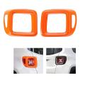 Car Tail Light Cover Rear Lamp Frame Trim for Jeep Renegade 2016 2017