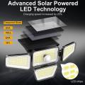 Solar Outdoor Lights, 270 Led 3000lm Motion Sensor Light(2 Pack)
