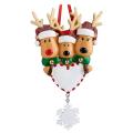 Family Christmas Tree Family Set Gift (christmas Deer, Family Of 3)