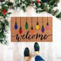 Doormat Christmas Doormats Welcome Home Carpet Xmas Kitchen Rug