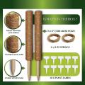 Moss Poles for Climbing Plants - Pack Of 2 16 Inch Coco Coir Poles