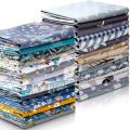 30pcs 10x10 Inches Cotton Fabric Printed Bundle Squares Floral Fabric