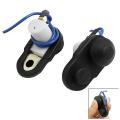 2 Pcs Car Vehicle Interior Door Courtesy Light Switch Button Black