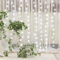 Christmas Snowflake String Lights for Holiday Indoor Outdoor Party