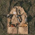Naturehike Outdoor Camping Apron Canvas Multiple Pockets Storage