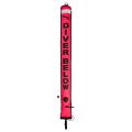 1.5m X 15cm Scuba Diving Surface Marker Buoy Diving Tube,red