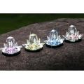 K9 Artificial Crystal "guanyin Lotus" Perfume Holder Car Fragrance A