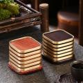 Coaster Household Kung Fu Tea Ceremony Accessories Wood Heat Pad 2