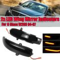 Car Rearview Mirror Turn Led Light for Mercedes C Class W203 T-modell