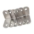 12 Pcs 30x30mm Metal Corner Brace Joint Right Angle Bracket Silver