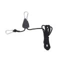 6-pair 1/8 Inch Adjustable Rope Clip Hanger with Reinforced Metal