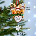 Family Christmas Tree Family Set Gift (christmas Deer, Family Of 3)