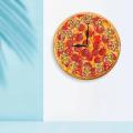 Simulation Pizza Wall Clock Color Picture Series Digital Clock B