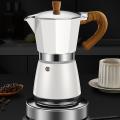 Stovetop Espresso Maker Moka Pot Manual Coffee Percolator Machine, A