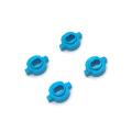 4pcs Metal Bond Changeover Adapter for Mosquito Rc Car,blue
