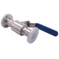 1inch 304 Stainless Steel Sanitary Ball Valve Tri Clamp Ferrule Type