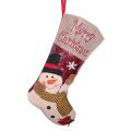 Christmas Stockings Santa Claus Snowman and Elk for Xmas Holiday , B