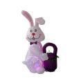 Inflatable Easter Rabbit with Led Lights Inflatable Toys-uk Plug