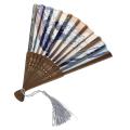 Japanese Handheld Folding Fan,traditional Japanese Ukiyo-e Art Prints