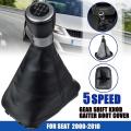 For Seat Alhambra 2000-2010 5 Speed Gear Shift Knob Gaiter Boot