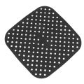 4 Packs Reusable Air Fryer Liners Silicone,8.5 Inch Square Mats