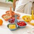 Household Assembled Multilayer Dried Fruit Bowl Snack Tray Storage A
