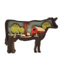 Farm Animals Desk Decoration,decorations for Home,wall(cow )