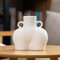 Ceramic Body Art Vase Vase for Home Office Decor Flower Pot - Small