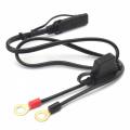 Motorcycle Cable Electric Car Charging Line Solar Cell with 10a Fuse