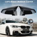 Rear View Mirror Cover for Bmw F10 F11 F18 2014-2017 Bright Black