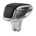 Gear Shift Knob Leather Gear Shift Head with Hole for Benz G-class