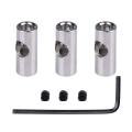3pcs Motor Axle Change Over Shaft Adapter Sleeve for Rc Model Car
