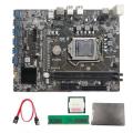 B250c Motherboard with G3900 Cpu+ddr4 4gb Ram+120g Ssd+cable for Btc
