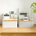 Wooden Storage Holder Desktop Storage Box Case Tissue Box-b