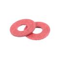 200 Pcs 3x8x0.7mm Insulated Fiber Insulating Washers Spacers Red