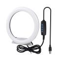 Selfie Ring Light Lamp Fill Light Ringlight with Holder for Live-b