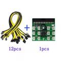 Power Module Breakout Board Kits with 12pcs 6pin to 8pin (6+2)pin