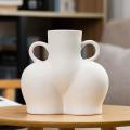 Ceramic Body Art Vase Vase for Home Office Decor Flower Pot - Small