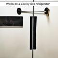 4 Pack Refrigerator Door Lock with Keys ,black and White