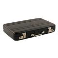 1/6 Doll House Miniature Aluminum Alloy Suitcase Briefcase Toy Black