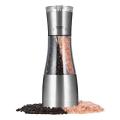 Pepper and Salt Grinder 2 In 1,mill Shaker with Adjustable Coarseness