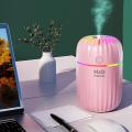 300ml Electric Air Humidifier Aroma Oil Diffuser Purifier White