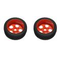 4pcs/set Rc Car Rubber Tires for 811 8sc 94885 84-801 Red
