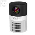 Yt400 Led Mobile Video Projector Home Theater (black White)-us Plug
