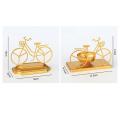 (1pcs) Wrought Iron Bicycle Model Decoration, Home Decoration, A