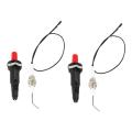 Gas Grill Push Button Lighter Piezo Ignition Kit Threaded Plug 1pcs