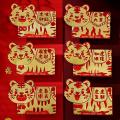 6 Pcs Chinese Red Envelopes, Packets for Spring Birthday Supplies, B