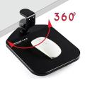 Jincomso Rotatable 360 Degree Fixed Mouse Pad, Hand Stretcher, Black